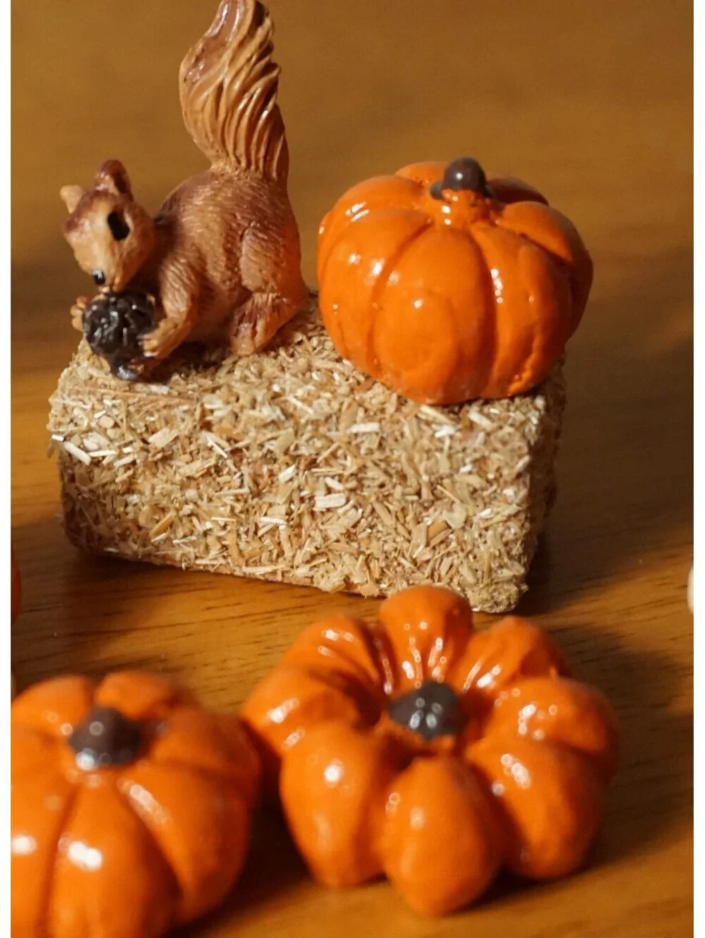 13 Fall Gnome Pumpkins Halloween Village House Farm Garden Accessories Decor NEW